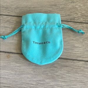 Tiffany & Co. Blue Drawstring Pouch